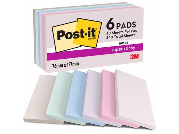 Notes POST-IT SS Soulful 76x127 6/fp