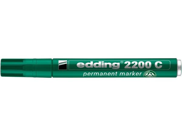 Märkpenna EDDING 2200C grön 10st