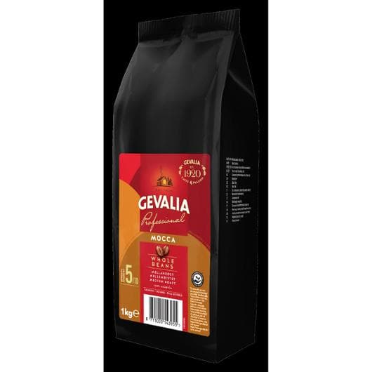 Kaffe GEVALIA Mocca Hela bönor 1kg 8/krt