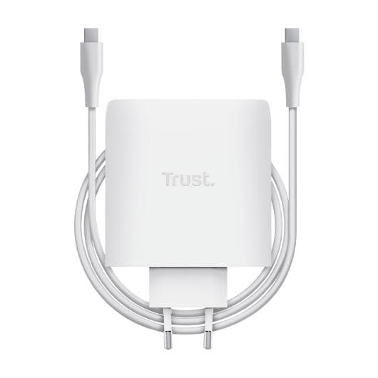 Laddare TRUST Maxo 100W USB-C vit