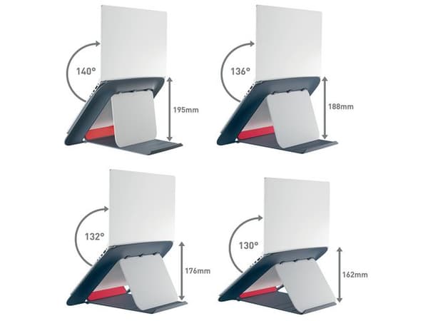 Laptopstativ LEITZ Ergo Cosy grå