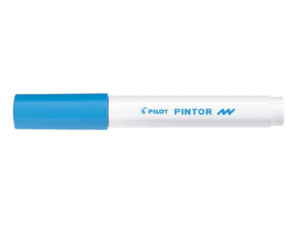Märkpenna PILOT Pintor F ljusblå 6st