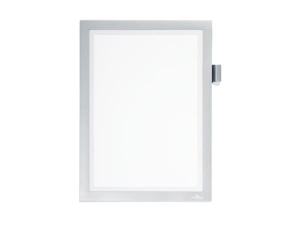 Magnetram självh DURAFRAME note A4 silv
