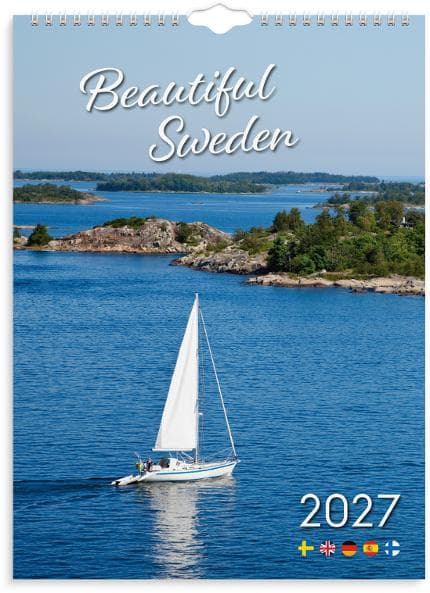 Väggkalender Beautiful Sweden 2027