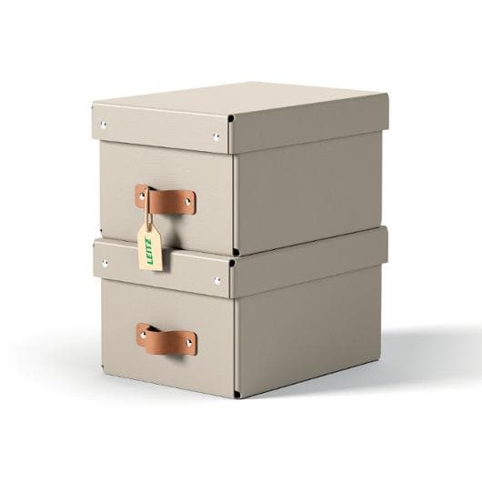 Förvaringslåda Leitz Puro 7L beige 2/fp