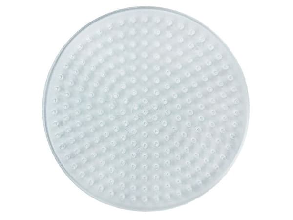 Pärlplatta rund 9cm diameter 5st