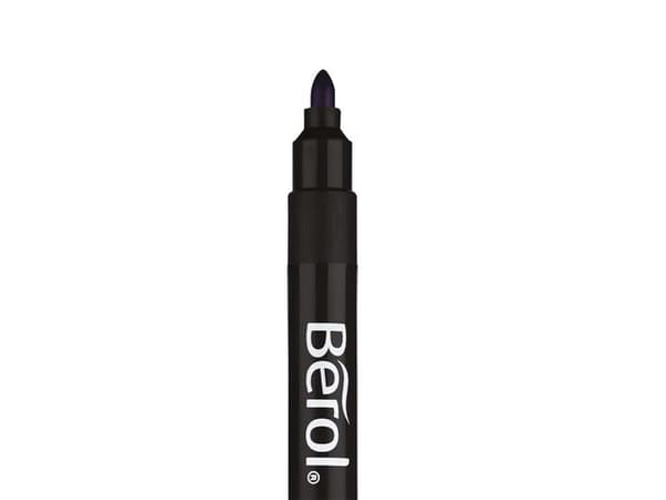 Fiberpenna BEROL Broad svart 12/fp