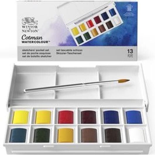 Akvarellfärg set Cotman 10x8ml