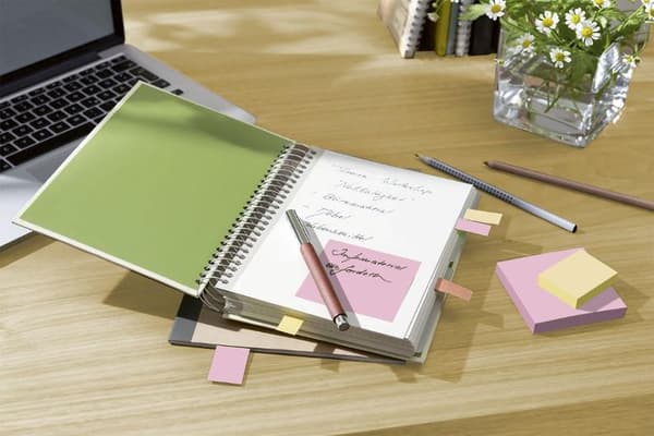 Notes POST-IT 38x51mm gul 12st