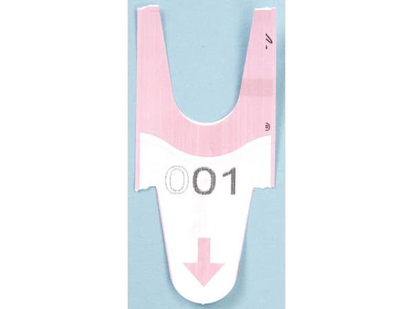 Kösystem - biljett T90 rosa 6 rullar/fp