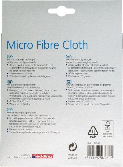 Microfiberduk 40x40cm 2/fp
