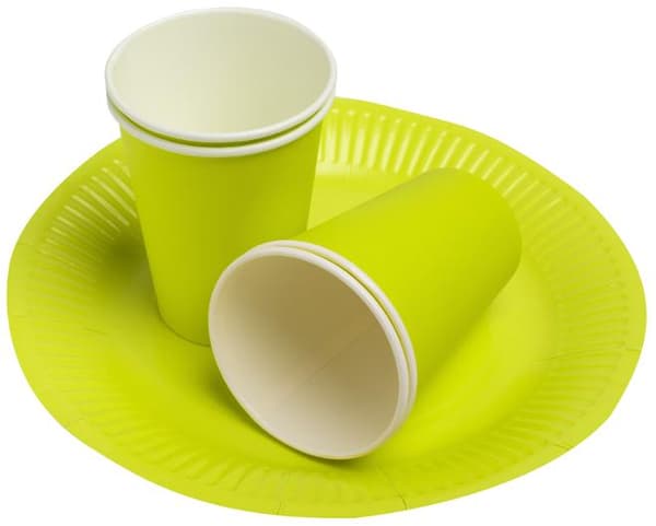 Tallrik PRONAPPE papper 23cm kiwi 20/fp