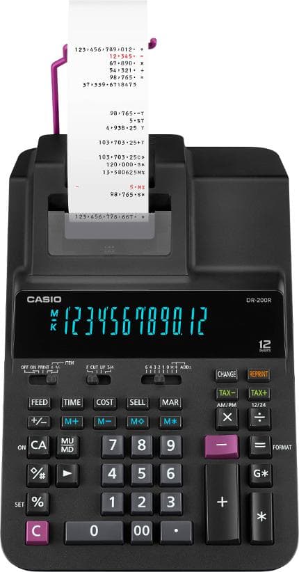 Remsräknare CASIO DR-200R