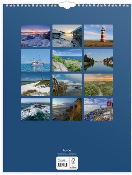 Väggkalender Svenska kusten 2027