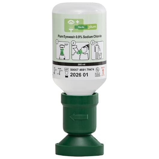 Wound and Eyewash PLUM 0,9% SodChl 200ml