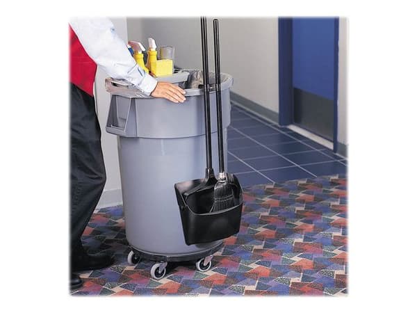 Sopskyffel LOBBY PRO med lock svart