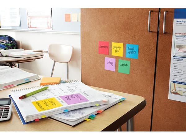 Notes POST-IT SS 76x127mm neongul 12st