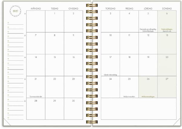 Life Planner Essentials A6 2027