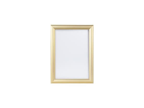 Väggram A4 25mm guld