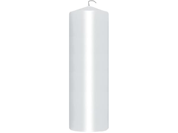 Blockljus DUNI 220x70mm vit