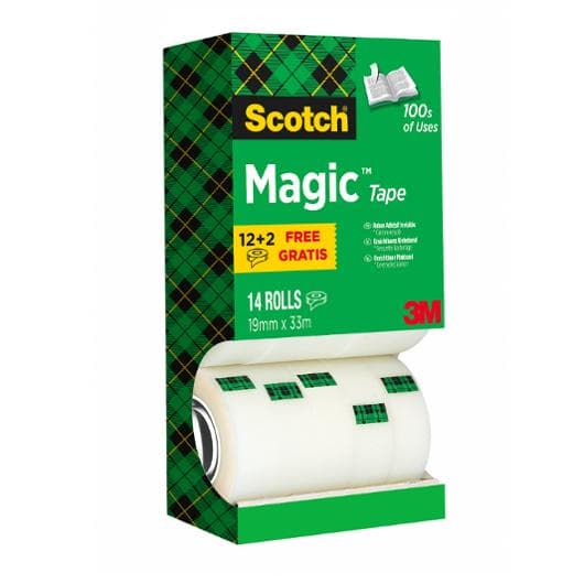 Dokumenttejp SCOTCH 810 19mmx33m 14/fp