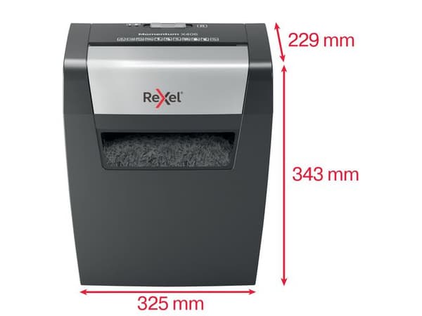 Dokumentförstörare REXEL Momentum X406
