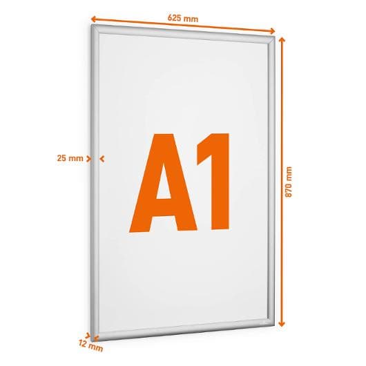 Snäppram DURABLE Aluminium A1