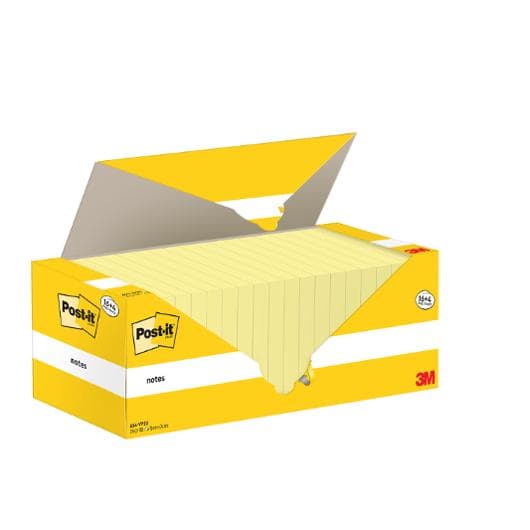 Notes POST-IT Värdepack 76x76mm gu 20/fp
