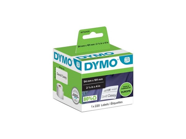 Etikett DYMO LW 54x101mm 220/fp