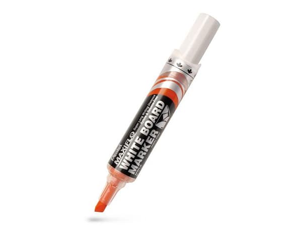 Whiteboardpenna PENTEL Maxiflo sned röd 12st