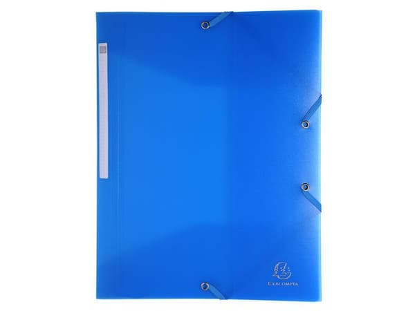 Gummibandsmapp PP 3kl 5f 10/fp