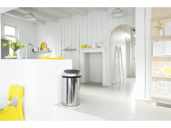 Papperskorg BRABANTIA Touch Bin 60L stål