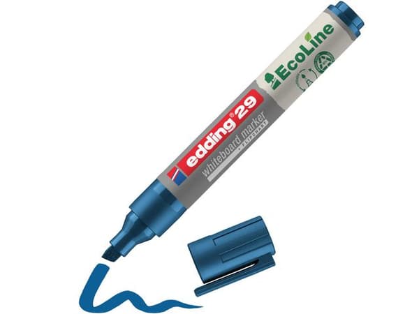 Whiteboardpenna EDDING Eco 29 blå 10st