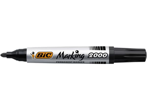 Märkpenna BIC Eco 2000 svart 12st