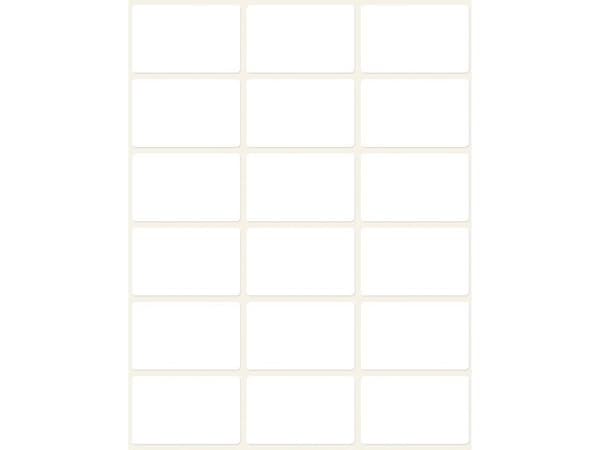 Etikett AVERY handskr 24x38mm vit 522/fp
