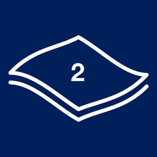 Hushållspapper TORK Basic 2-lag 4/fp
