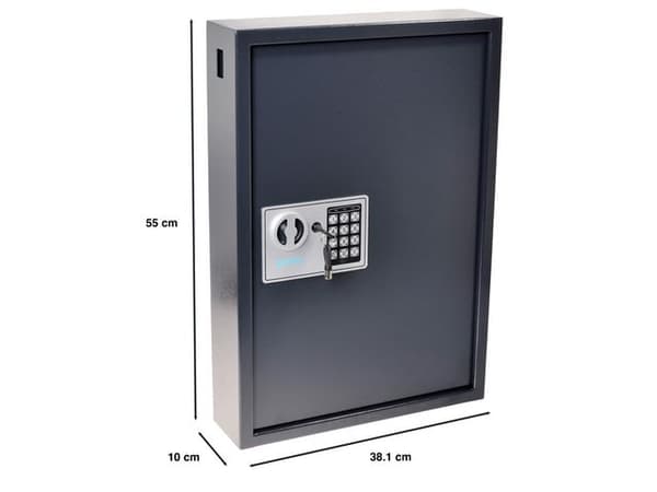 Nyckelskåp PAVO Security 50 nycklar grå