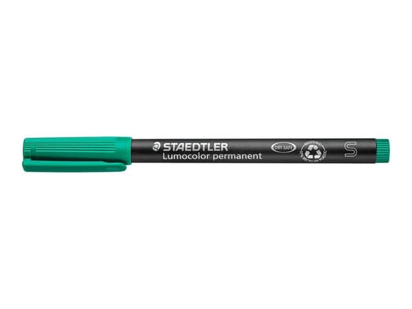 Universalpenna LUMOCOLOR SF P grön 10st