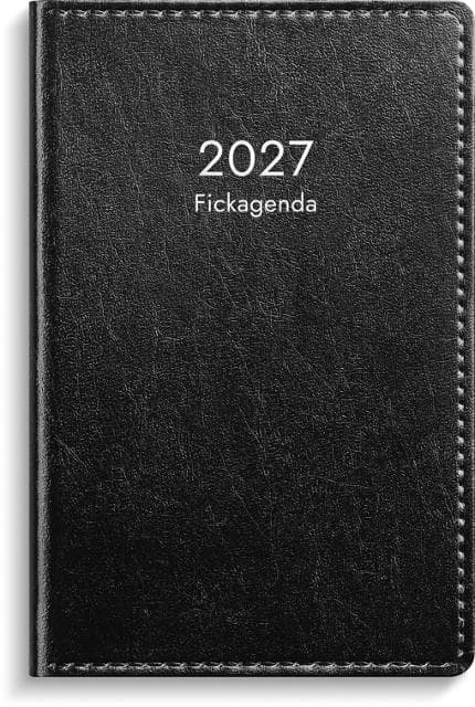 Fickagenda 2027 svart