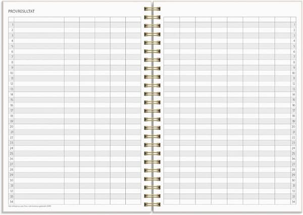 Kalender Study Story A5 blomma 26/27