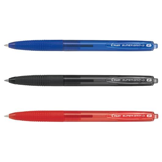 Kulpenna PILOT Super Grip G F 0,7 blå 12st