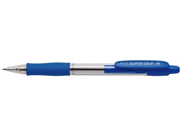 Kulpenna PILOT Super Grip med 1,0 blå 12st