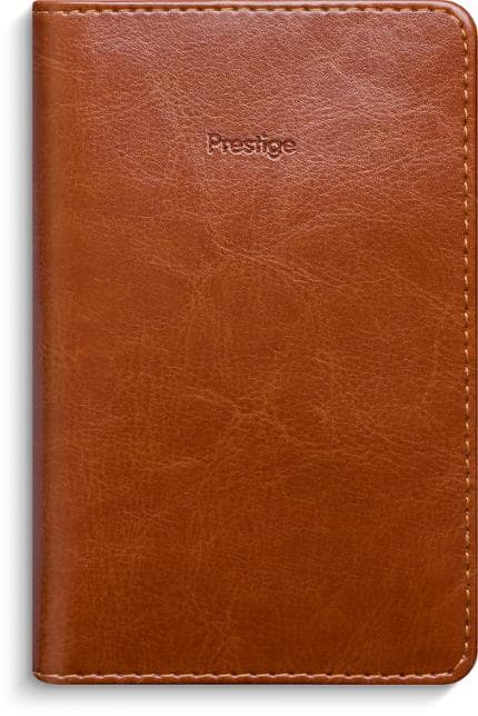 Kalender Prestige 2027 cognac konstläder