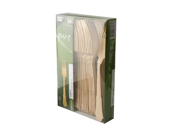 Bestick Trägaffel PURE Premium 50/fp