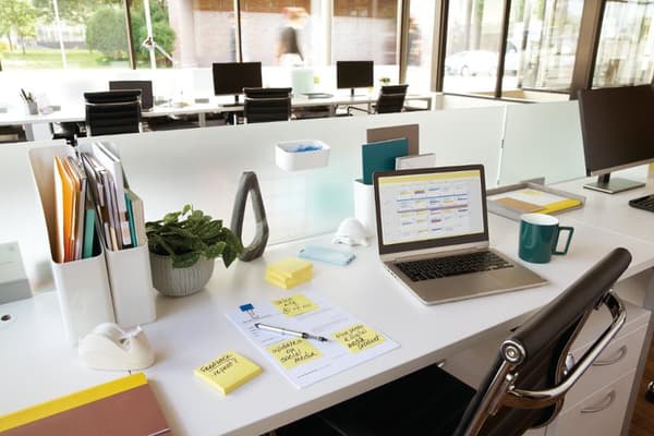 Notes POST-IT 76x127mm gul 12st