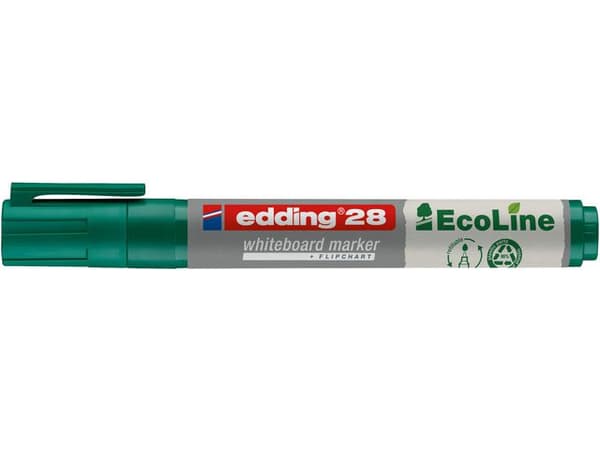 Whiteboardpenna EDDING Eco 28 grön 10st
