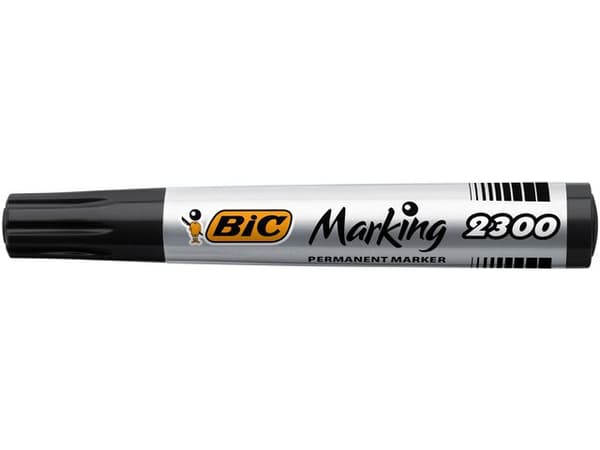 Märkpenna BIC Eco 2300 svart 12st
