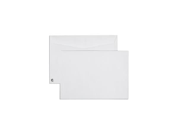 Kuvert SOBER C5 90g FH vit 500/fp