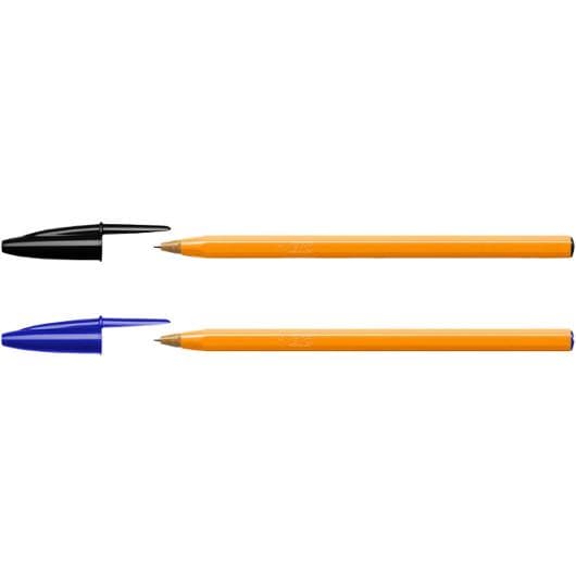 Kulpenna BIC Orange 0,8 svart 20st