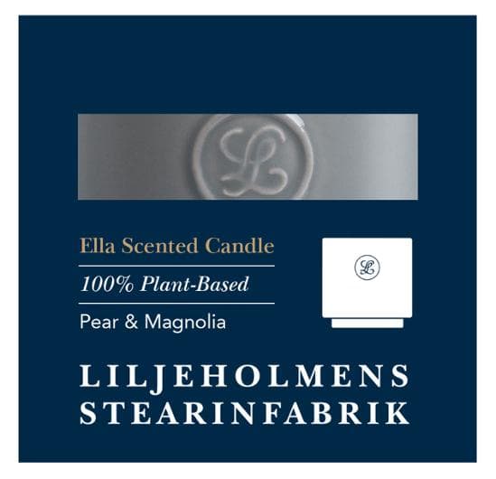 Doftljus LILJEHOLMENS Ella grå